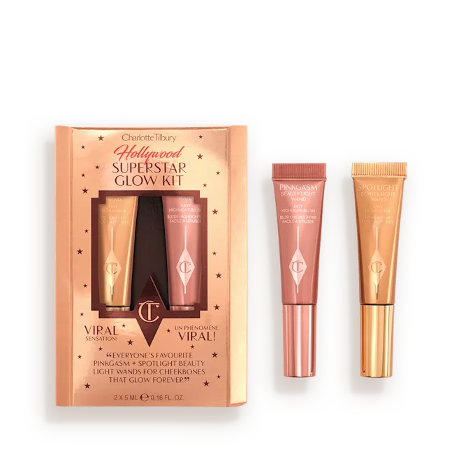 HOLLYWOOD SUPERSTAR GLOW KIT
TRAVEL SIZE CHEEK KIT